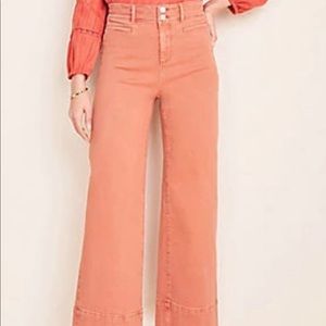 NWT, Ann Taylor high waste wide leg pant, sz 14